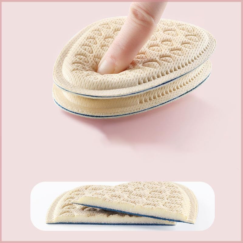 1 Pair Soft Forefoot Pads for High-Heeled Shoes, Nonslip Half Insoles, Comfortable Forefoot Cushions for Foot Care