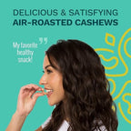 Sea Salt Cashews with Skin by Karma Nuts, Whole, Roasted, Vegan, Gluten Free, Low Net Carb, Natural, Everyday Nut Snack, 1.5 Ounce (12 Snack Packs)
