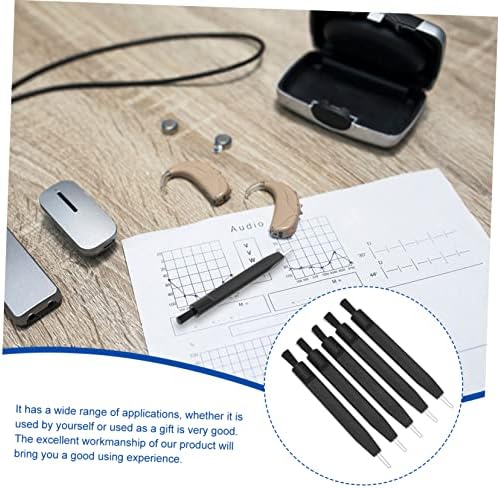 Amplifiers Accessories 5pcs Cleaning Kit u Shaped Hook for Earwax Removal and Tube Cleaning