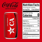 Coca-Cola Coke Zero Sugar Diet Soda, 10 Pack