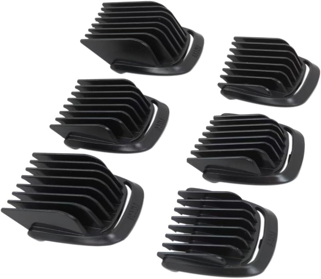 Trimmer Replacement 16mm/12mm/9mm/4mm T Blade Haircut Guide Comb Guard Set Fit for Phi lips norelc 41mm Extra Wide T Blade