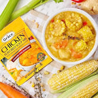 Grace Chicken Flavored Soup Mix 2.12oz - 6 Pack - Jamaican Country Style Seasoned Chicken Soup Mix - Packaged Dry Soup Mix Packets