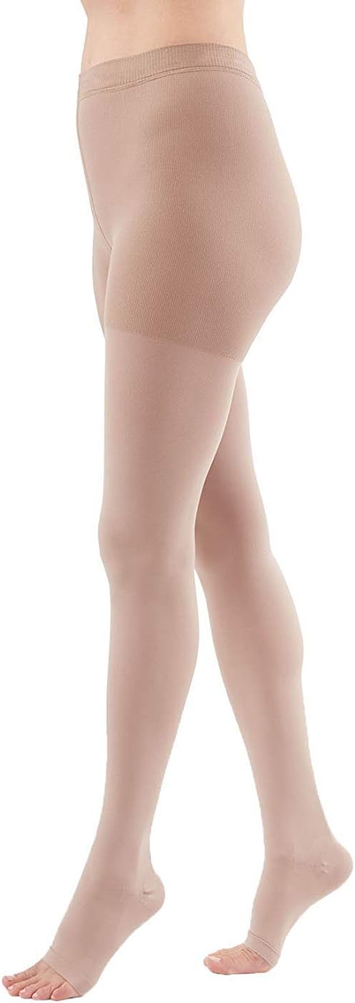 duomed Advantage 20-30 mmHg Panty Standard Open Toe Beige Large