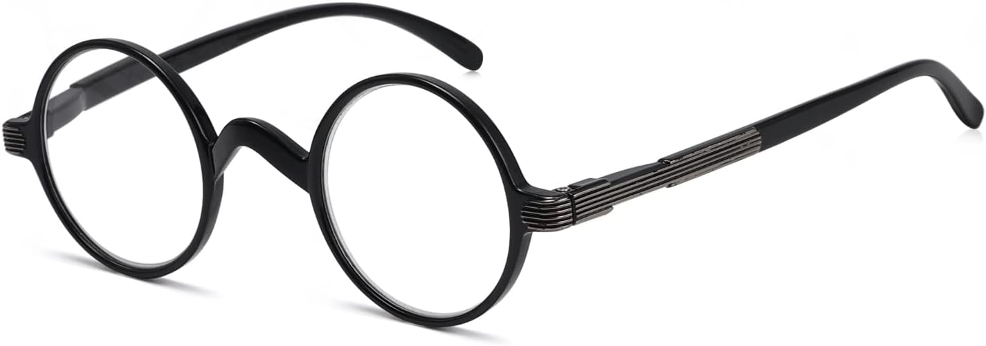 Eyekepper Round Reading Glasses a Little Large Than Vintage Professor Oval Readers