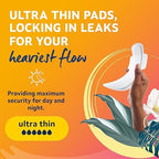 Lil-Lets Extra Protection Ultra Pads X 30 (3 Pack), with Wings, for Extremely Heavy Flow Periods and Perimenopause