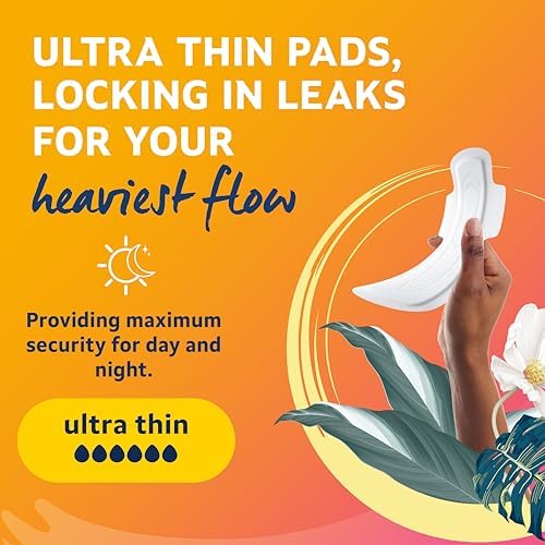 Lil-Lets Extra Protection Ultra Pads X 30 (3 Pack), with Wings, for Extremely Heavy Flow Periods and Perimenopause