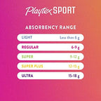 Playtex Sport Tampons, Ultra Absorbency, 36ct and Super Plus Absorbency, 36ct Bundle