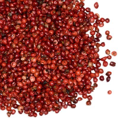 Slofoodgroup Whole Pink Peppercorns from Brazil – Dried Pink Pepper Berries, Gourmet Spice for Culinary Use, Salads, Sauces, and Desserts (16 OZ)