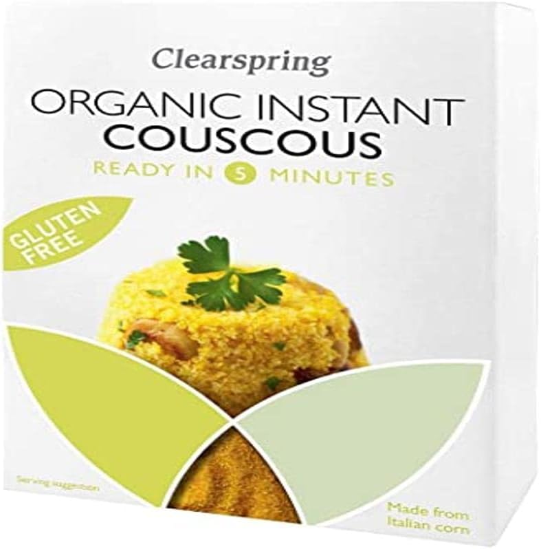 CLEARSPRING Organic Gluten Free Instant Cous Cous, 200 GR