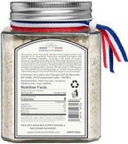 Le Saliculteur de Guerande, Sel Fin, 16oz Unrefined FINE Grey Sea Salt, French Organic Mineral Salt with Glass Jar, PGI-Certified