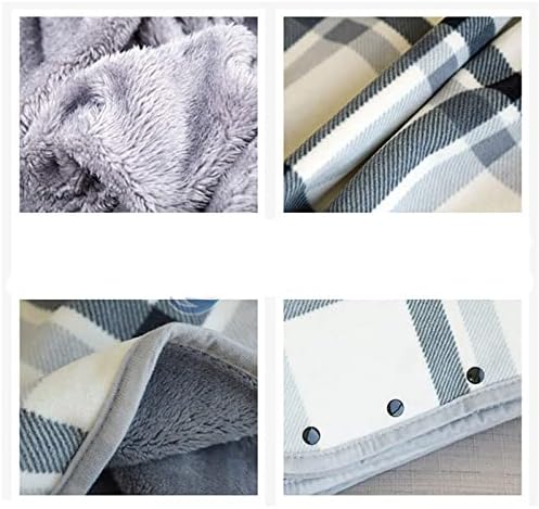 Multi-Purpose Leisure Blanket Cloak Wheelchair Blanket,Thickening Shawl Legs Protection Cover Warmer Wheelchair Accessory for Cold Weather