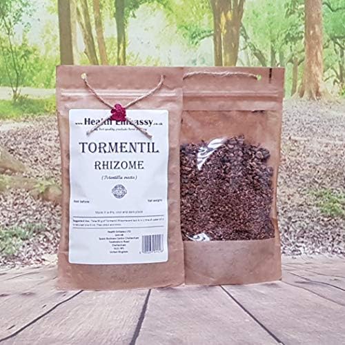 Health Embassy Tormentil Rhizome | Potentilla Erecta L | Herbal Tea (100g)