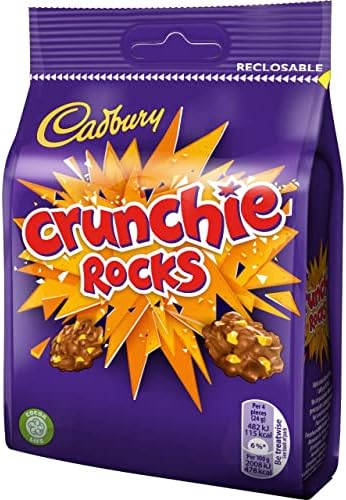 Cadbury Crunchie Rocks Bag, 110 g