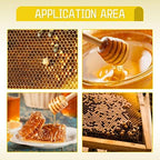 30pcs Beeswax Sheets Beehive Wax Foundation Sheets Natural Beeswax Honeycomb Sheets for Beekeeping Candle Making