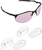 Replacement Nose Pads EarSocks Rubber Kits for Oakley Wire Tap 2.0 OO4145 Sunglasses, Easy Installation