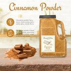 Fratelli Felici Cinnamon Powder 6 LB Bulk Jar – Pure Ground Cassia Vietnamese Cinnamon, Premium Quality, Resealable Container, No Additives