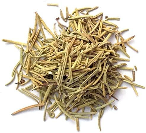 Organic Whole Rosemary Leaves, by Herb Co, Dried Rosmarinus officinalis from Morocco, Cooking, Skincare & Aromatherapy, 1 lb