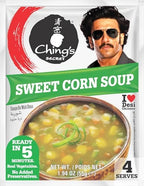 Ching's Secret Sweet Corn Soup with Real Vegetables - Ready in 5 Minutes 1.94 Oz.