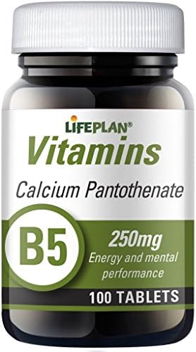 Lifeplan Calcium Pantothenate 250Mg 100 Tablets