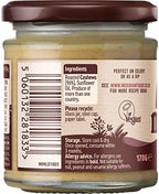 Meridian Foods Crunchy Cashew Butter 100% Nuts (170g) - Pack of 6