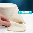 Tubular Bandages Elastic Support Bandage Size D Washable Compression Bandage Compression Wrap Roll for Arms Lower Legs 3in X 26ft