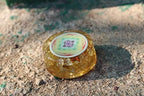 Jet Citrine Orgone Flower of Life Tower Buster Orgonite Piezo Electric Generator Frequency Ions Tested Cloud Chem Buster 40 Page Jet International Crystal Therapy Booklet