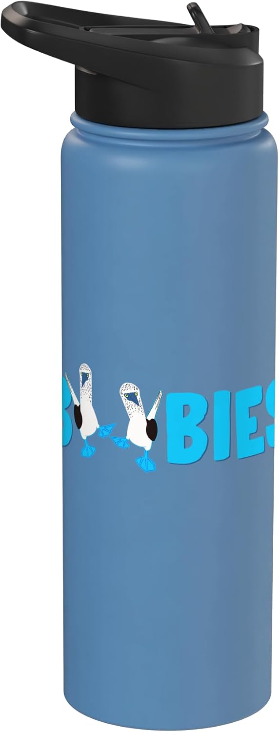 Pair of Boobies Stainless Steel Insulated Water Bottle