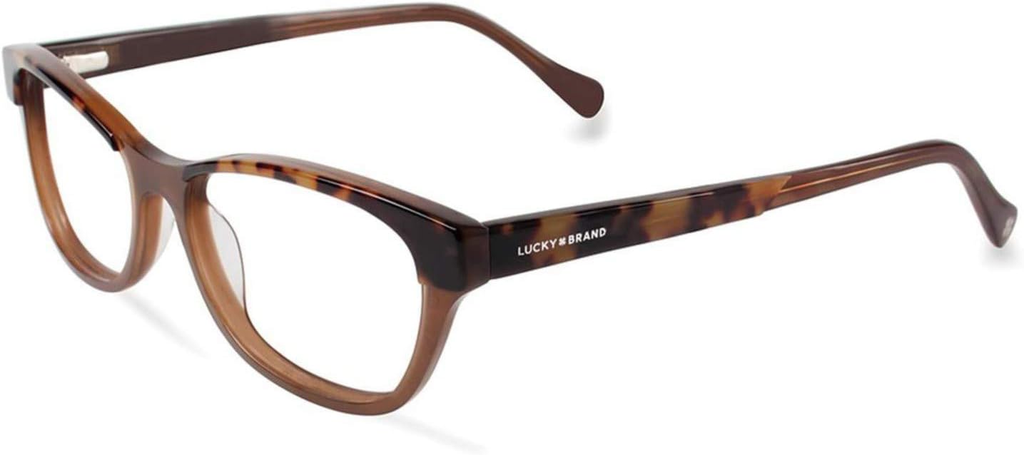 LUCKY BRAND Eyeglasses D201 Tortoise Brown 53MM