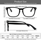 VIDEBLA 5 Pack Blue Light Blocking Reading Glasses,Spring Hinge Readers for Women Men,Anti UV Ray Filter Nerd Eyeglasses