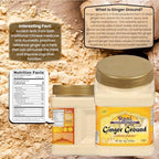 Rani Ginger (Adarak) Powder Ground, Spice 14oz (400g) PET Jar ~ All Natural | Vegan | Gluten Friendly | NON-GMO | Kosher | Indian Origin