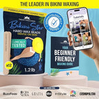 Tress Wellness Wax Beads - Award Winning - Safe for Skin - Dermatologically Tested - At-Home Kit for Bikini, Brazilian & Full Body - Bikini Star 1.2lb
