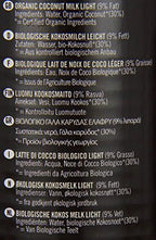 Biona Coconut Milk - Light 9% fat Organic 400ml-4 Pack