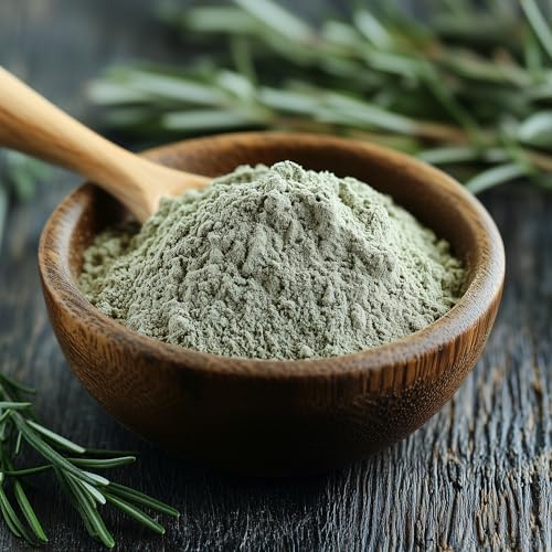 SavorSatch Ground Rosemary Powder - 4oz Resealable Pouch | GMO Free | Certified Kosher | Premium Moroccan Rosemary | Fresh, Aromatic Herb for Cooking, Baking & Seasoning