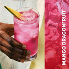 Starbucks Refreshers Concentrate Mango Dragonfruit, Refreshing Drink, Cold Drinks 32 fl oz