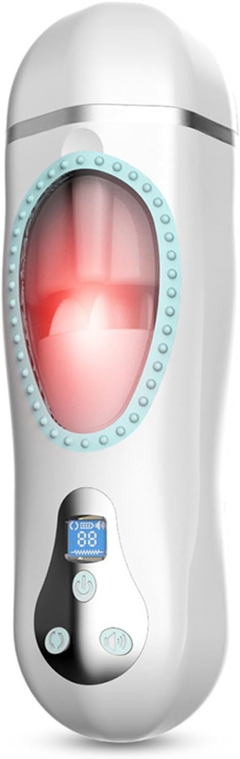 JITEM Fully Automatic Men's Fitness Equipment, Intelligent Heating, Digital Display, Pronunciation(Color:White)