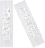 2pcs Elastic Adhesive Bandages with Zip Closure, Breathable Non-Woven Fabric Wound Care Strips 1.5x8cm, Self-Adhesive for Rapid Skin Closure and First Aid Use
