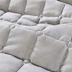 Massage Bed Cover SPA Treatment Couch Mattresses with Breath Hole, Gray, 180x60cm