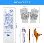 Reflexology Socks，Acupressure Socks，Massage Socks，Finger Massager，Gloves ，Help to Relieve Fatigue and Relax the Body and Mind