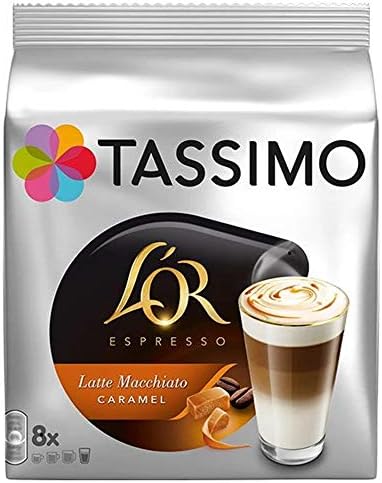 Tassimo L'Or Latte Macchiato Caramel pack of 2, 2 x 16 T-Discs