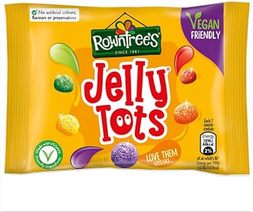 Rowntrees Jelly Tots - Pack of 6