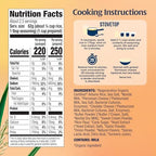 Lundberg Organic Creamy Parmesan Risotto Seasoned Rice - Regenerative Organic Certified Arborio Rice & Seasoning Mix, Gluten Free, 5.5 Ounce Box