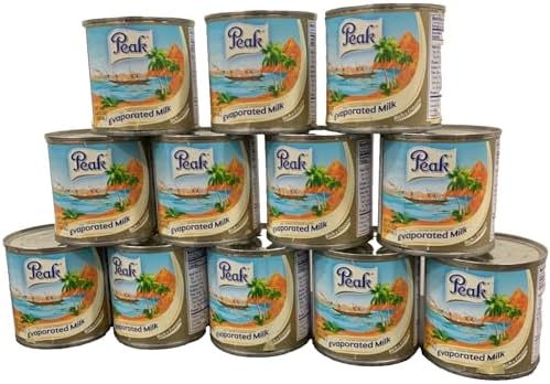 PEAK EVAPORATED MILK 5 OZ ( 12 CANS)
