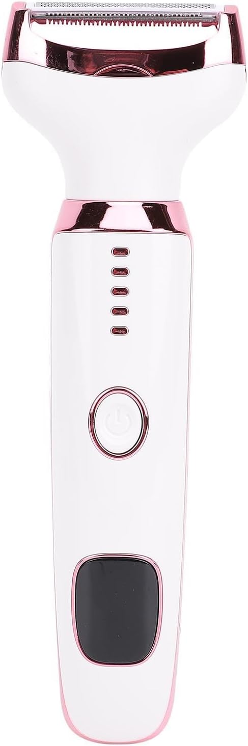 TARSHYRY Women Electric Trimmer, Facial and Body Hair Remover with 5 Interchangeable Heads LED Display USB Charging, for Eyebrow Nose Body Hair Removal
