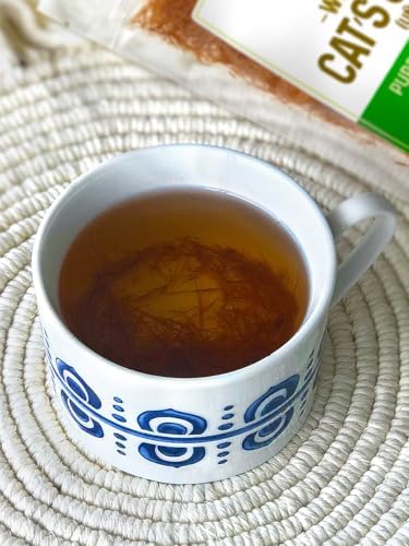 HerbaZest Cat's Claw Tea (Uña de Gato) – 8oz (225g) – Premium Wild-Crafted & 100% Pure Bark – Naturally Caffeine Free