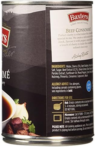 Baxters Luxury Beef Consomme Soup 400g