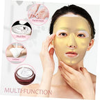 minkissy 15pcs Reusable Silicone Face Mask Covers Prevent Serum Evaporation Comfortable Design Ear Hooks for Moisturizing Facial Treatments and Spa Use