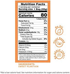 Baked Sweet Plantain Crisps by GOOD CHIPS! Crispy, Crunchy, Oil-Free, Healthy Maduritos - 0.7 oz bags - Pack of 12