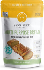 Good Dees Low Carb Baking Mix, Multi-Purpose Keto Bread Mix, Keto Baking Mix, Gluten Free, No Sugar Added, Grain-Free, Dairy-Free, Diabetic (2g Net Carbs, 12 Servings)