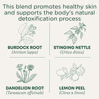 Traditional Medicinals Tea, Organic Everyday Detox Lemon, Supports Healthy Skin & Liver Function, Detox, 16 Tea Bags