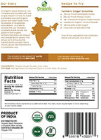 Organic Ginger Powder | 8 oz (226g) | USDA Organics and Non-GMO Verified Project Approved | Product of India | 100% Raw and Natural | Resealable Bag by SHOPOSR